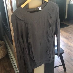 Gray blouse